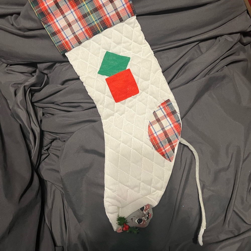 Annalee Quilted Holiday Stocking